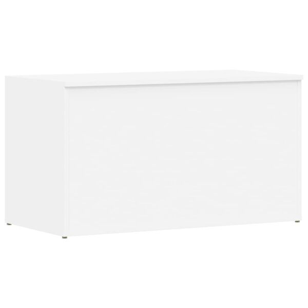 vidaXL Storage Chest White 84x42x46 cm Engineered Wood