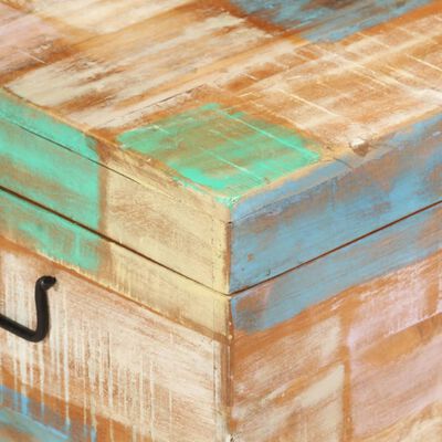vidaXL Storage Chest Solid Reclaimed Wood, multicolour vidaXL Storage Chest Solid Reclaimed Wood