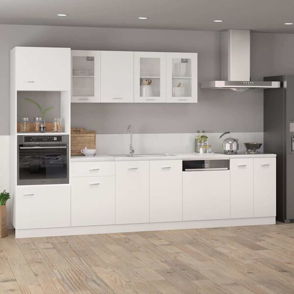 vidaXL Bottom Cabinet Lyon White 60x46x81.5 cm Engineered Wood