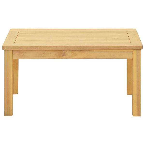 vidaXL Garden Coffee Table 70x40x36 cm Solid Acacia Wood