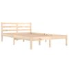 vidaXL Bed Frame without Mattress Solid Wood Pine 120x200cm