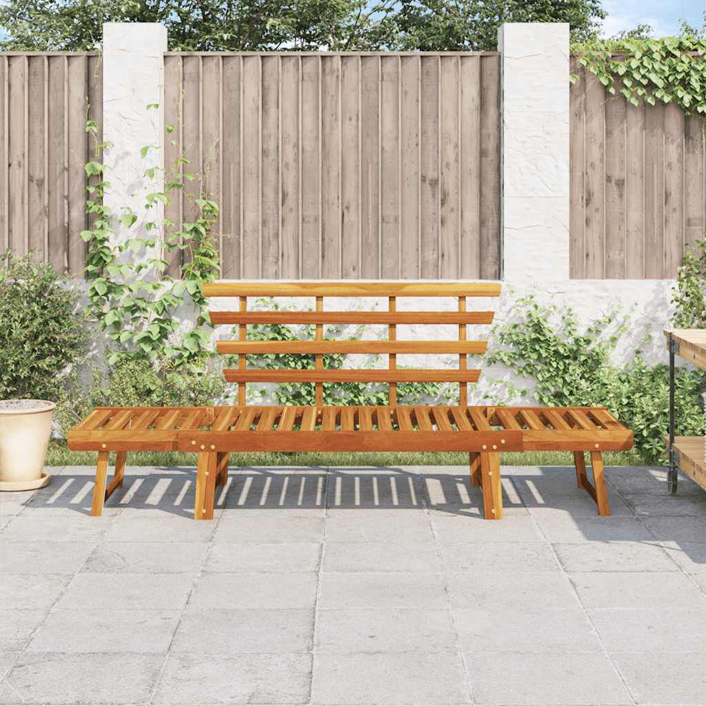 vidaXL Garden Bench 2-in-1 190 cm Solid Acacia Wood