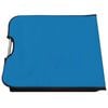 vidaXL Folding Beach Mats 2 pcs Steel and Fabric Blue