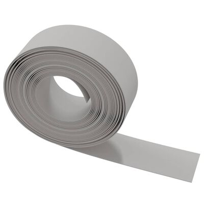 vidaXL Garden Edging Grey 10 m 20 cm Polyethylene, grey vidaXL Garden Edging Grey 10 m 20 cm Polyethylene