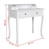 vidaXL Modern Vanity Makeup Table