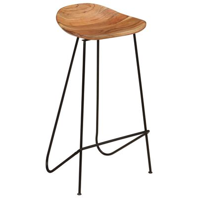 vidaXL Bar Stools 2 pcs Solid Acacia Wood,  vidaXL Bar Stools 2 pcs Solid Acacia Wood