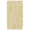 vidaXL Bedside Cabinets 2 pcs 60x36x64 cm Solid Pinewood