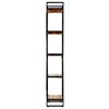 vidaXL 5-Tier Bookcase 60x30x180 cm Solid Reclaimed Wood