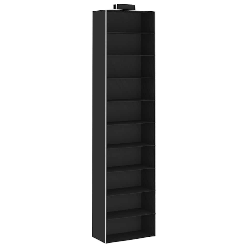 vidaXL Hanging Closet Organisers 2 pcs with 10 Shelves Fabric