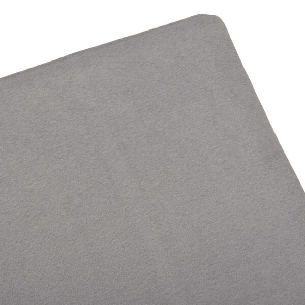 vidaXL Sun Lounger with Cushion Plastic Anthracite