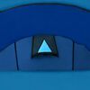 vidaXL Camping Tent 4 Persons Navy Blue/Light Blue
