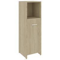 vidaXL Bathroom Cabinet Sonoma Oak 30x30x95 cm Engineered Wood,  vidaXL Bathroom Cabinet Sonoma Oak 30x30x95 cm Engineered Wood