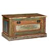 vidaXL Shoe Storage Bench Solid Reclaimed Wood