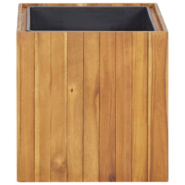 vidaXL Garden Raised Bed Pot 43.5x43.5x44 cm Solid Acacia Wood