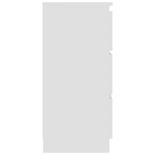 vidaXL Sideboard White 60x35x76 cm Engineered Wood