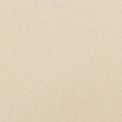 vidaXL Bed Frame without Mattress Cream 180x200 cm Super King Fabric, cream vidaXL Bed Frame without Mattress Cream 180x200 cm Super King Fabric