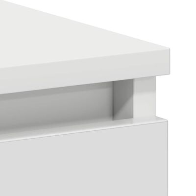 vidaXL Desk White 90x45x76 cm Engineered Wood, white vidaXL Desk White 90x45x76 cm Engineered Wood