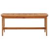 vidaXL Coffee Table 102x50x43 cm Solid Acacia Wood