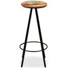 vidaXL Bar Stools 4 pcs Solid Reclaimed Wood