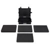 vidaXL Portable Flight Case Black 52x40x19 cm PP
