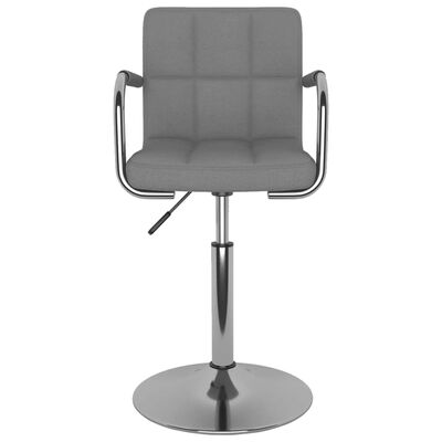 vidaXL Dining Chair Light Grey Fabric, light grey vidaXL Dining Chair Light Grey Fabric