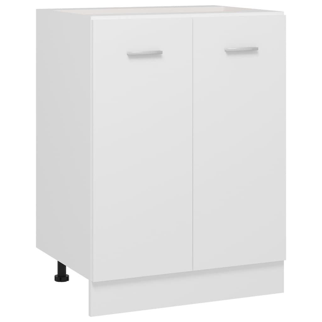 vidaXL Bottom Cabinet Lyon White 60x46x81.5 cm Engineered Wood