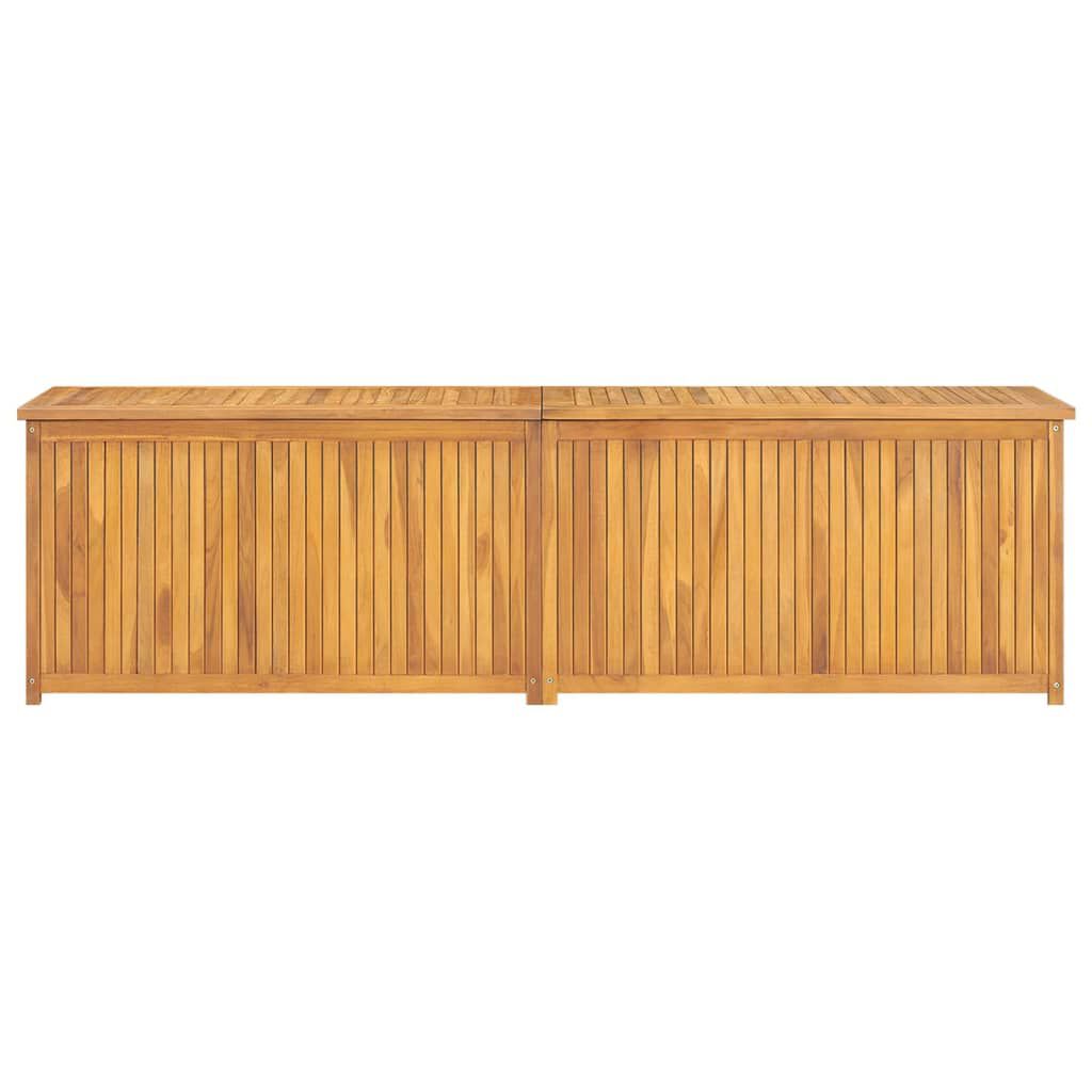 vidaXL Garden Box 200x50x55 cm Solid Wood Teak
