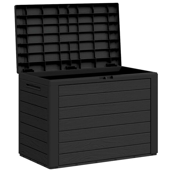vidaXL Garden Storage Box Anthracite 78x44x55 cm