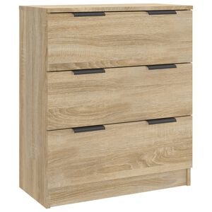 vidaXL Sideboard | Sonoma oak | Engineered wood | Medium | Sideboard