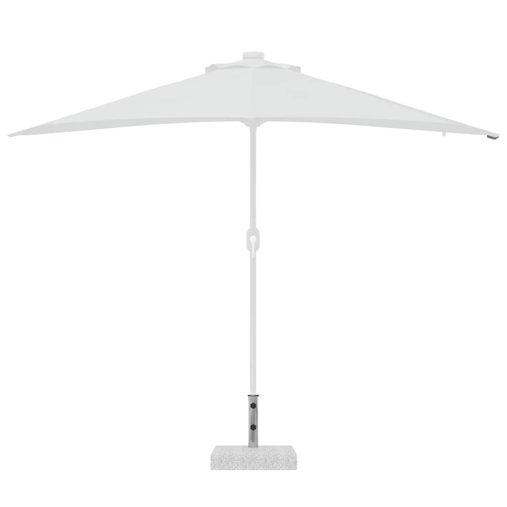 vidaXL Parasol Base Granite Rectangular 25 kg