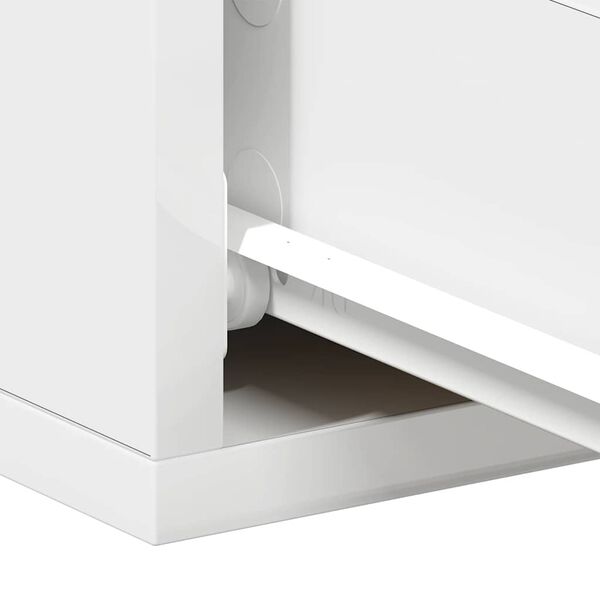 vidaXL Floating Nightstands 2 pcs White 40x30x15cm Engineered Wood