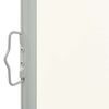 vidaXL Patio Retractable Side Awning 100 x 300 cm Cream