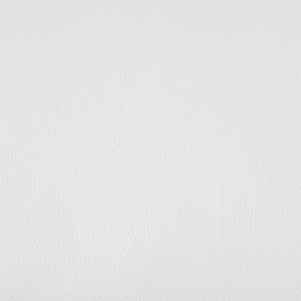 vidaXL Cube Armchair White Faux Leather