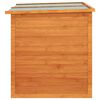 vidaXL Garden Storage Box 126x72x72 cm Wood