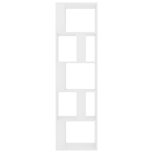 vidaXL Book Cabinet/Room Divider White 45x24x159 cm Engineered Wood