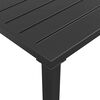 vidaXL 2 Piece Garden Dining Set Anthracite Steel