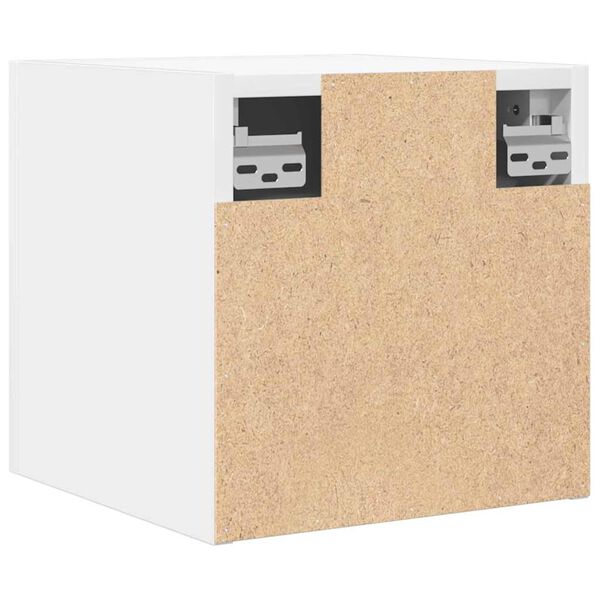 vidaXL Wall Mounted TV Cabinets 2 pcs White 30.5x30x30 cm