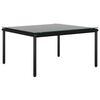 vidaXL 8 Piece Garden Lounge Set with Cushions Black PVC