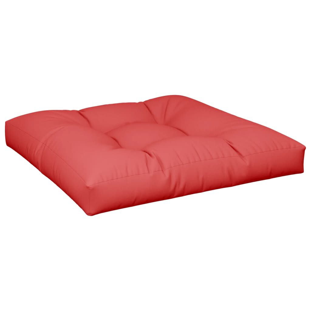 vidaXL Pallet Cushions 2 pcs Red Fabric