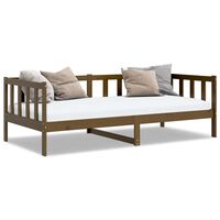 vidaXL Day Bed without Mattress Honey Brown Solid Wood Pine 90x200cm, honey brown vidaXL Day Bed without Mattress Honey Brown Solid Wood Pine 90x200cm