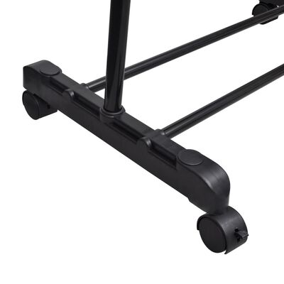 vidaXL Adjustable Clothes Rack 4 Castors 1 Hanging Rail,  vidaXL Adjustable Clothes Rack 4 Castors 1 Hanging Rail