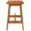 vidaXL Stool 45x29x45 cm Rectangular Solid Wood Acacia