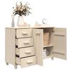 vidaXL Sideboard HAMAR Honey Brown 113x40x80 cm Solid Wood Pine