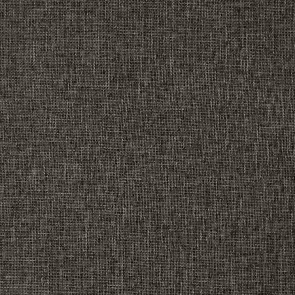 vidaXL Swivel Floor Chair Dark Grey Fabric