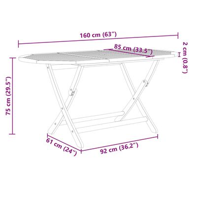 vidaXL 9 Piece Garden Dining Set Solid Wood Acacia and Textilene