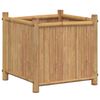 vidaXL Planter 40x40x40 cm Bamboo