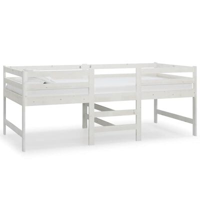 vidaXL Bed Frame without Mattress White 90x200 cm Solid Wood Pine, white vidaXL Bed Frame without Mattress White 90x200 cm Solid Wood Pine