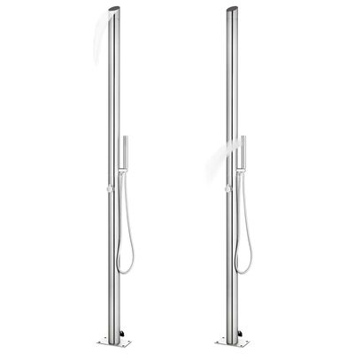 vidaXL Garden Shower 220 cm Stainless Steel,  vidaXL Garden Shower 220 cm Stainless Steel