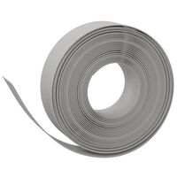 vidaXL Garden Edging Grey 10 m 15 cm Polyethylene, grey vidaXL Garden Edging Grey 10 m 15 cm Polyethylene