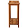 vidaXL Garden Console Table 80x35x75 cm Solid Acacia Wood